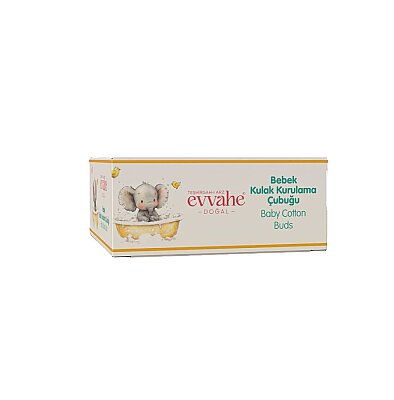 Baby Oorreinigingsstokjes 60 stuks