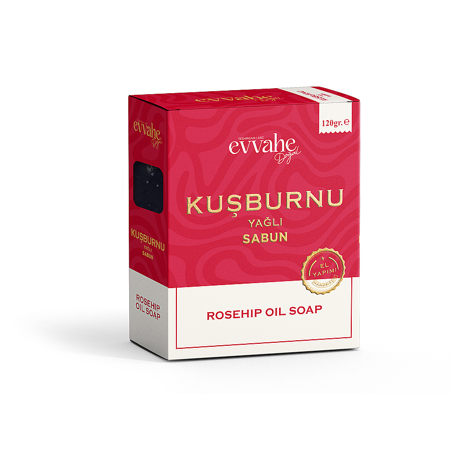 Rozenbottelzeep 120 g – Nurova