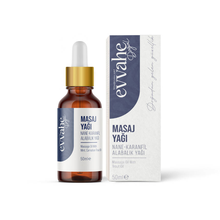 Massageolie met Forelolie 50 ml – Nurova