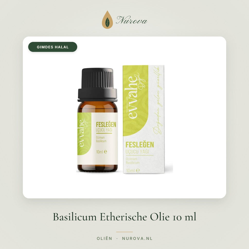 Basilicum Etherische Olie 10 ml – Nurova