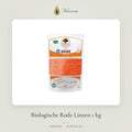 Biologische Rode Linzen 1 kg – Nurova