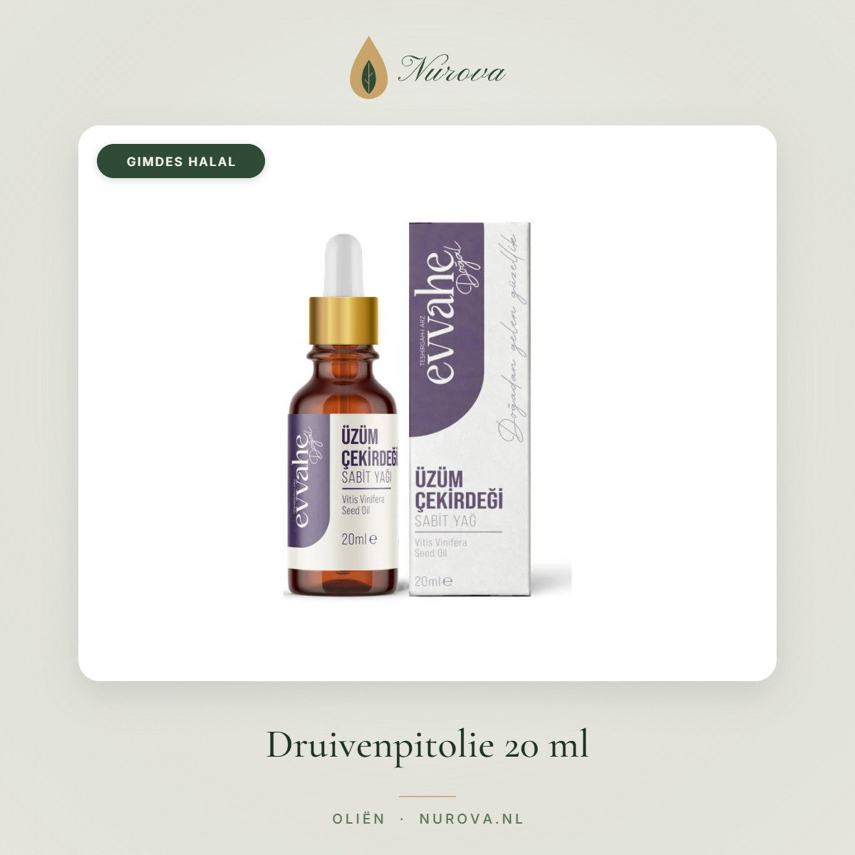 Druivenpitolie 20 ml – Nurova