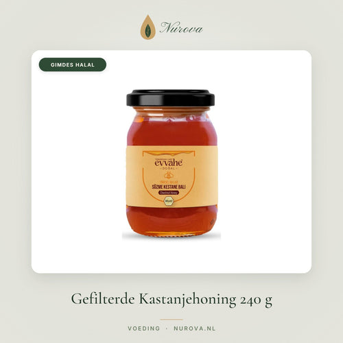 Gefilterde Kastanjehoning 240 g