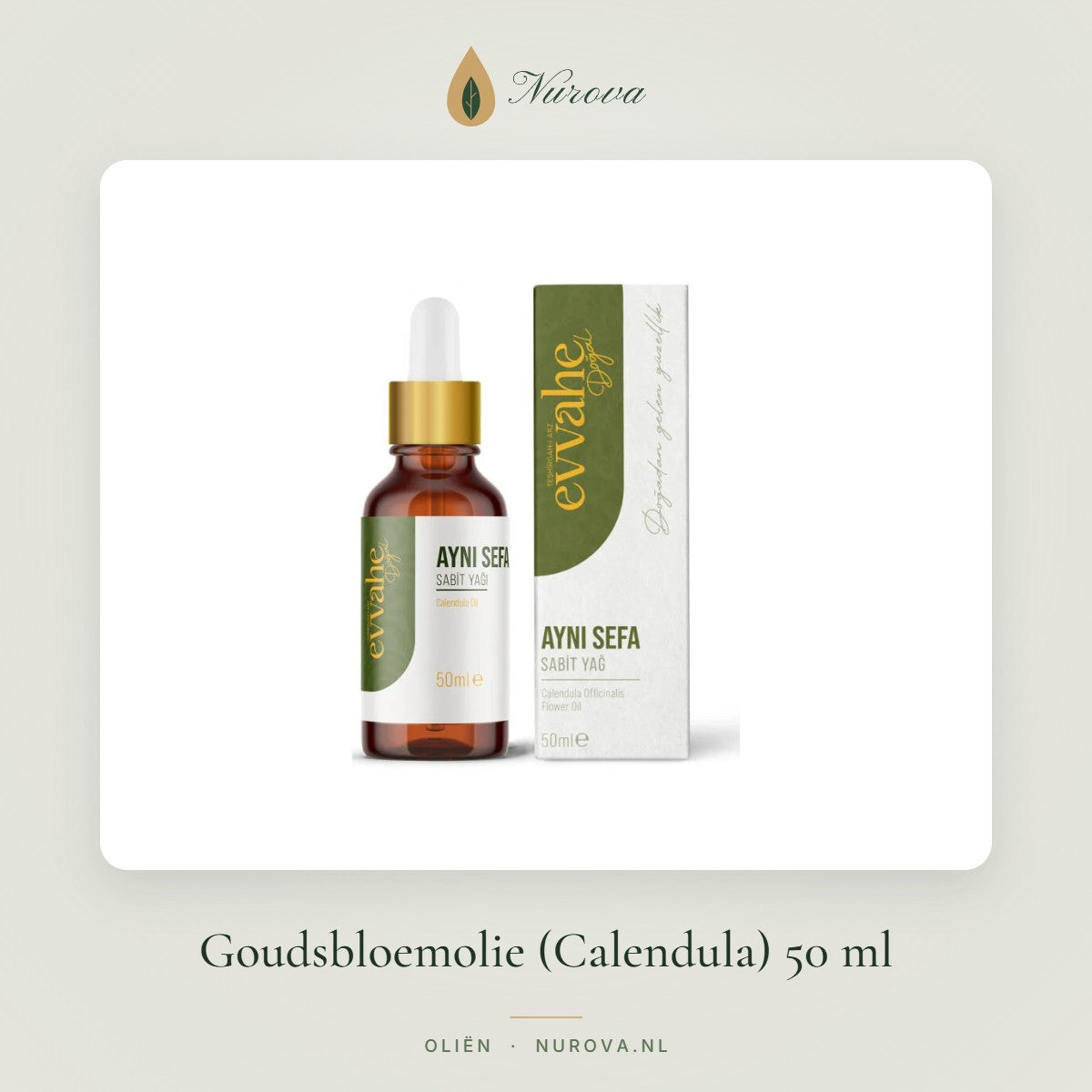 Goudsbloemolie (Calendula) 50 ml – Nurova