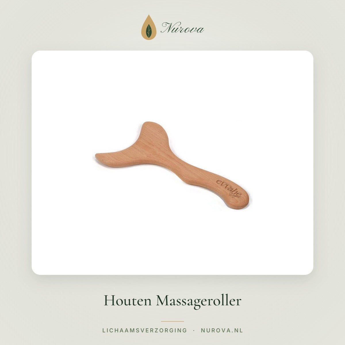 Houten Massageroller – Nurova