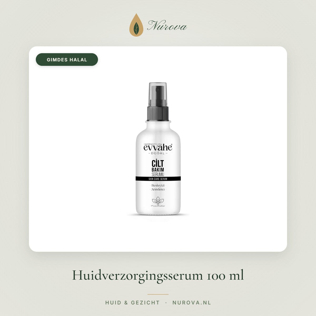 Huidverzorgingsserum 100 ml – Nurova