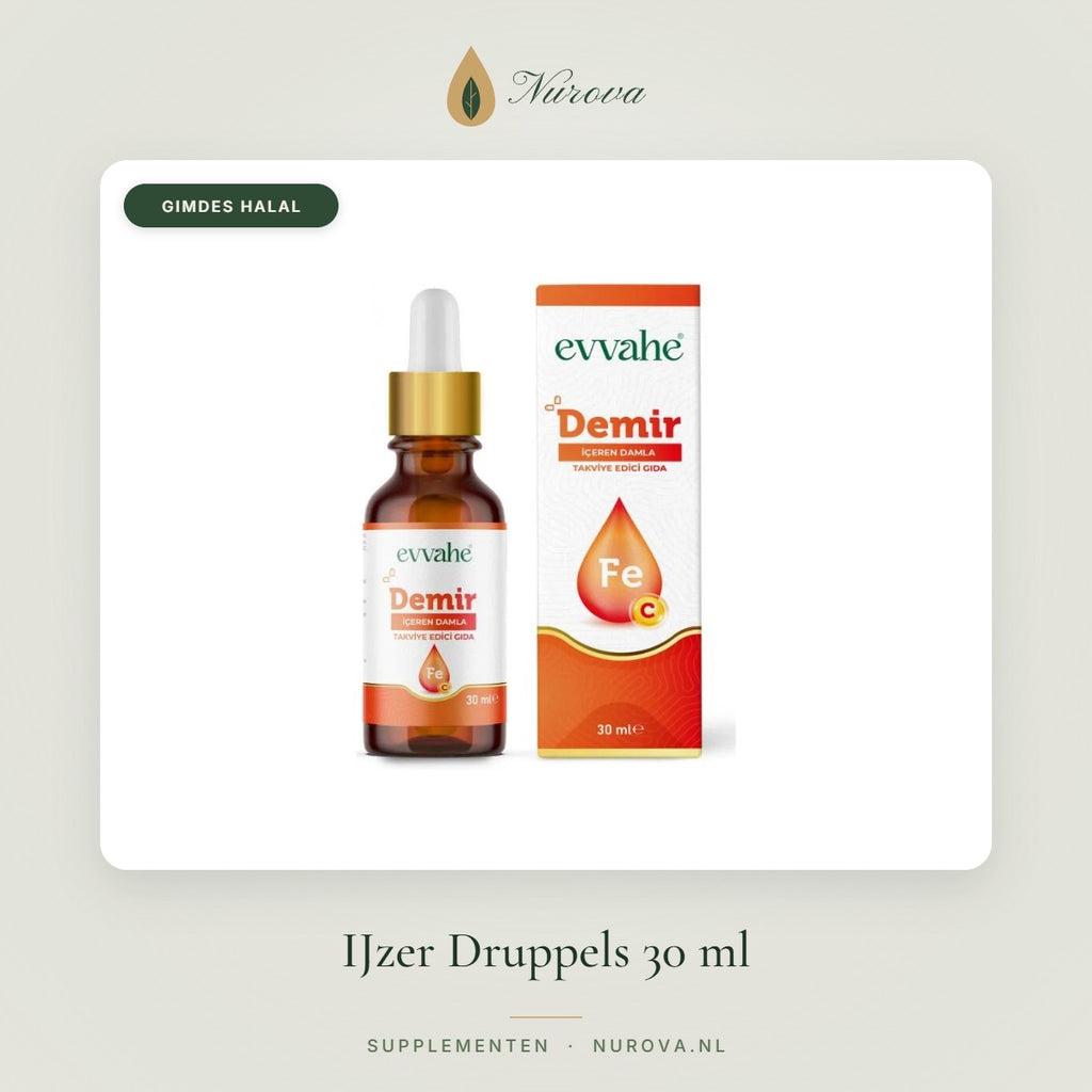 IJzer Druppels 30 ml – Nurova