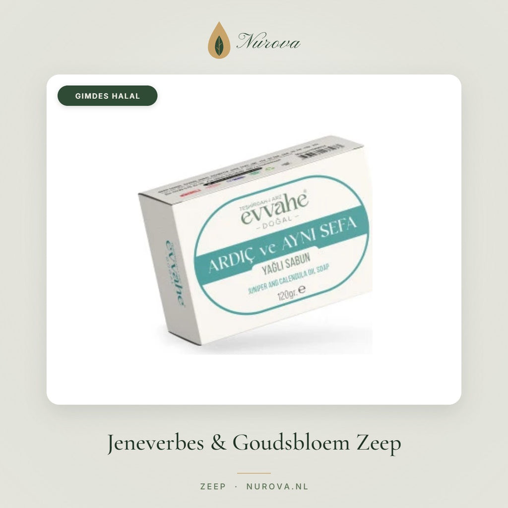 Jeneverbes & Goudsbloem Zeep – Nurova