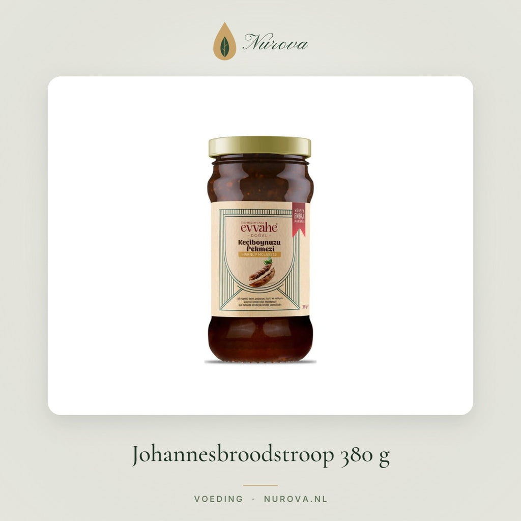 Johannesbroodstroop 380 g – Nurova