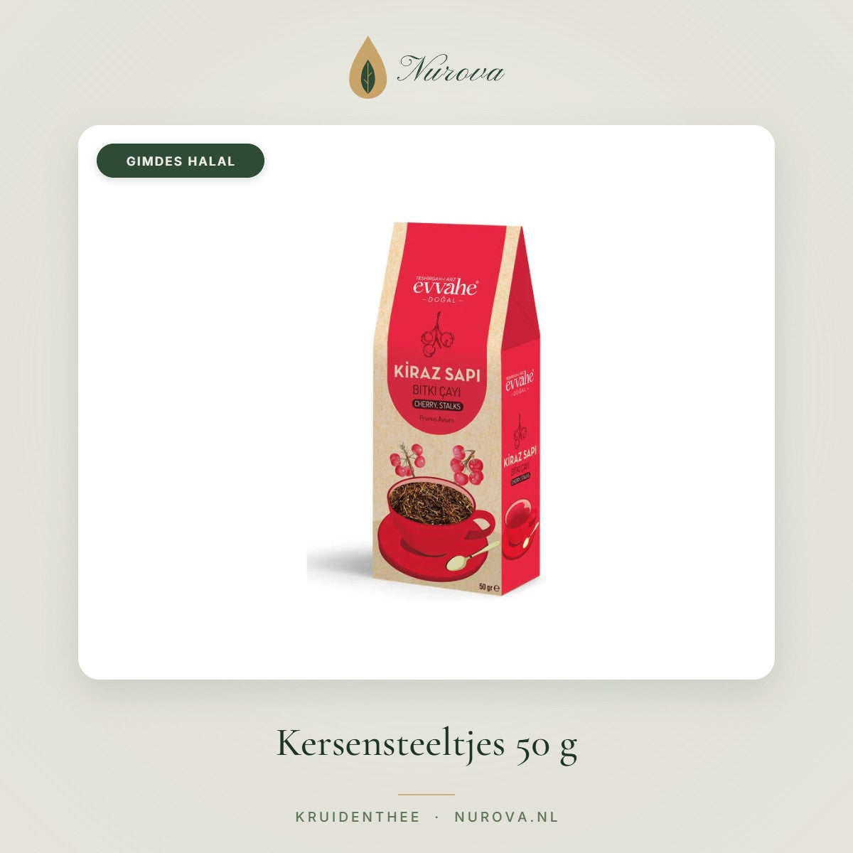 Kersensteeltjes 50 g – Nurova
