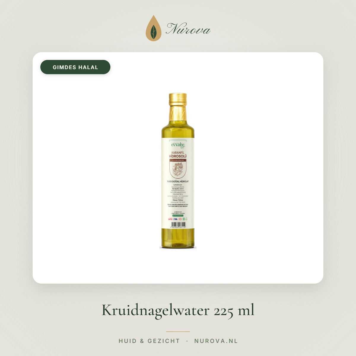 Kruidnagelwater 225 ml – Nurova