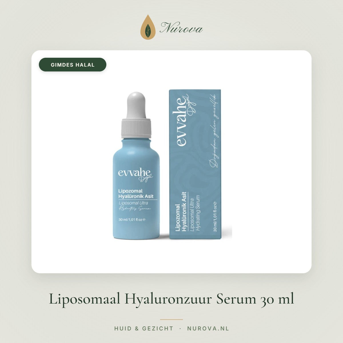 Liposomaal Hyaluronzuur Serum 30 ml – Nurova