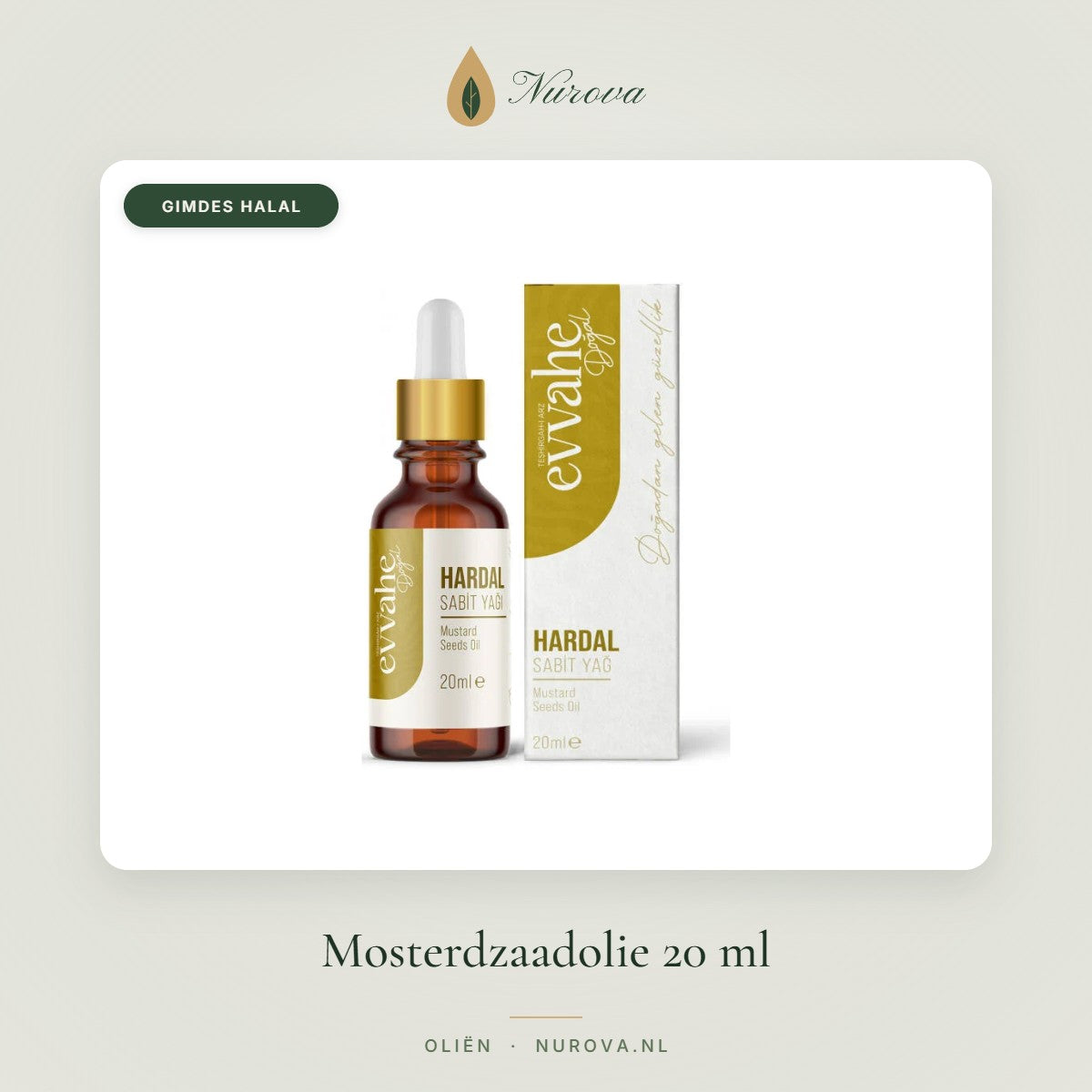 Mosterdzaadolie 20 ml – Nurova