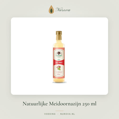 Natuurlijke Meidoornazijn 250 ml