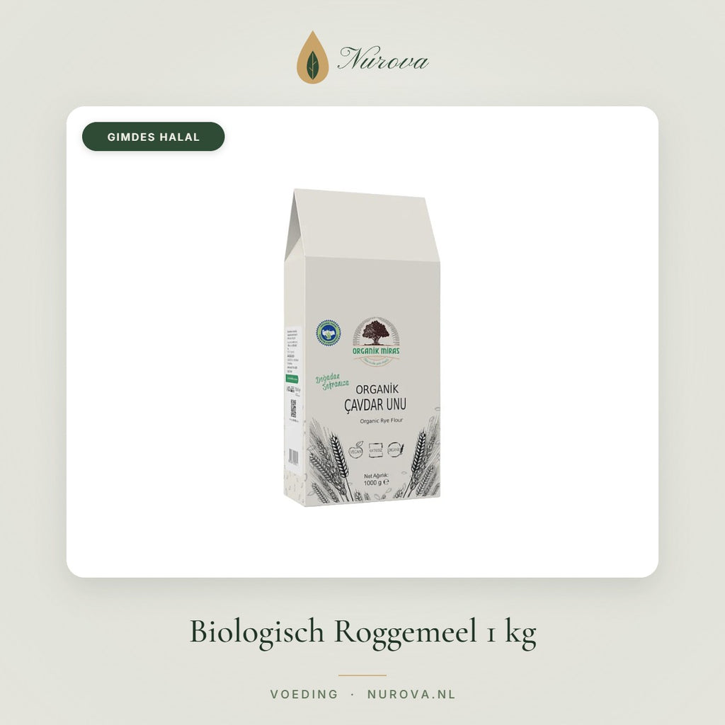 Biologisch Roggemeel 1 kg – Nurova