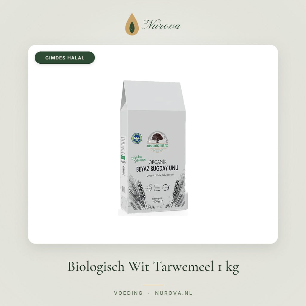 Biologisch Wit Tarwemeel 1 kg – Nurova