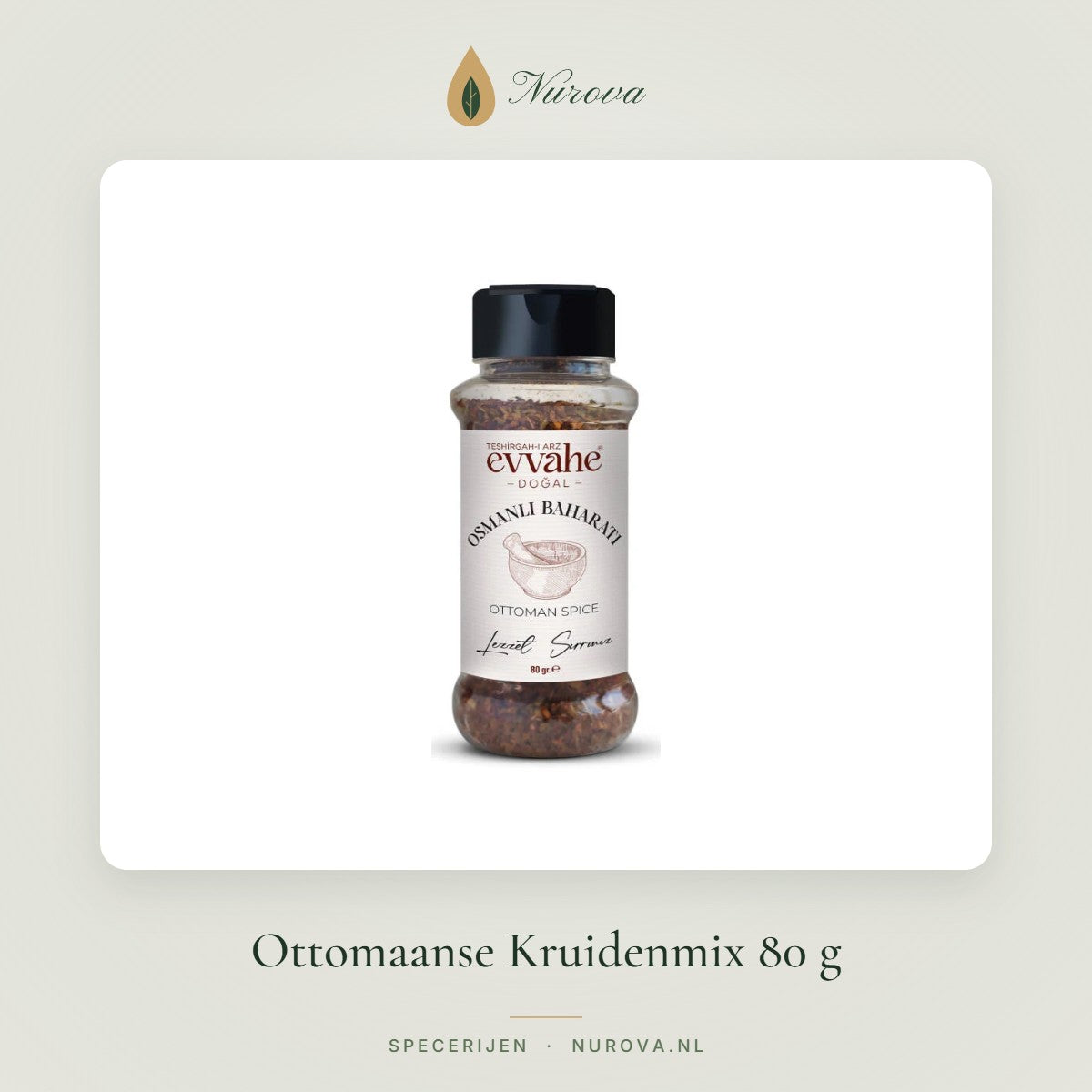 Ottomaanse Kruidenmix 80 g – Nurova