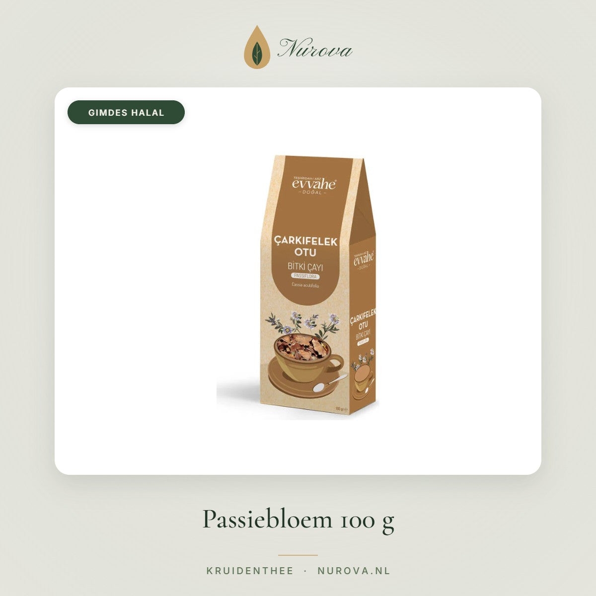 Passiebloem 100 g – Nurova