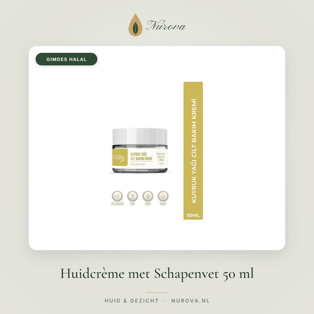 Huidcrème met Schapenvet 50 ml – Nurova