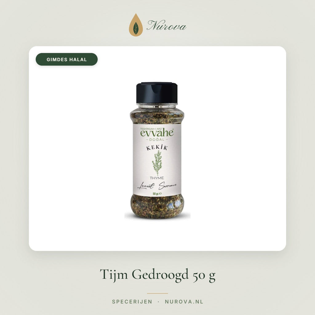 Tijm Gedroogd 50 g – Nurova