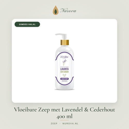 Vloeibare Zeep met Lavendel & Cederhout 400 ml