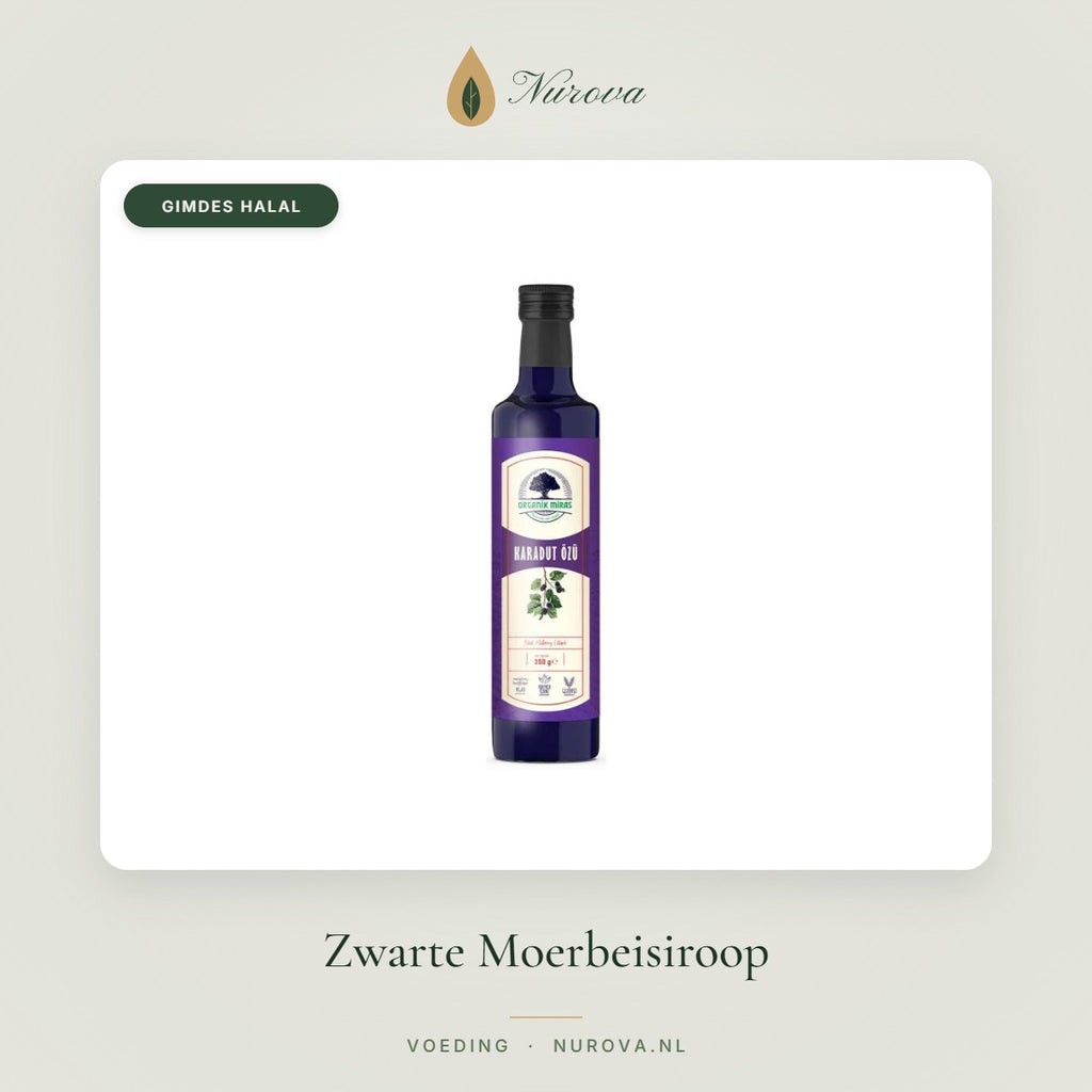 Zwarte Moerbeisiroop – Nurova
