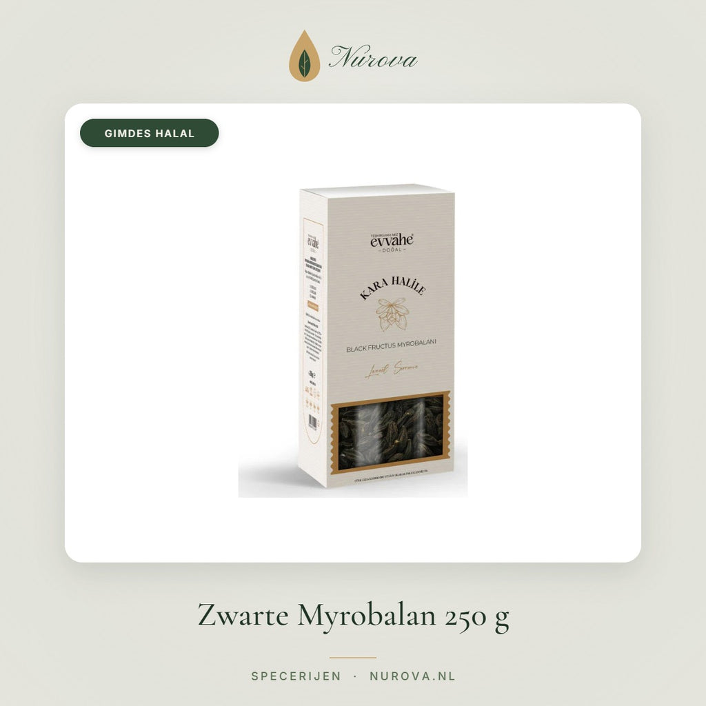 Zwarte Myrobalan 250 g – Nurova