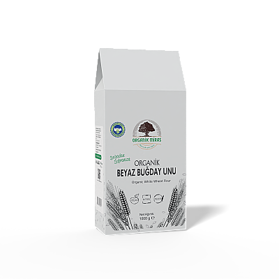 Organisch Beyaz Tarwe Meelu 1kg