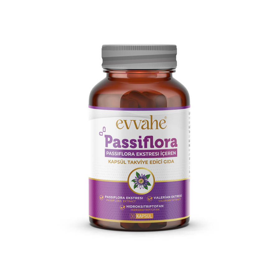 Passiflora & Valeriaan Capsules – Nurova, foto 2
