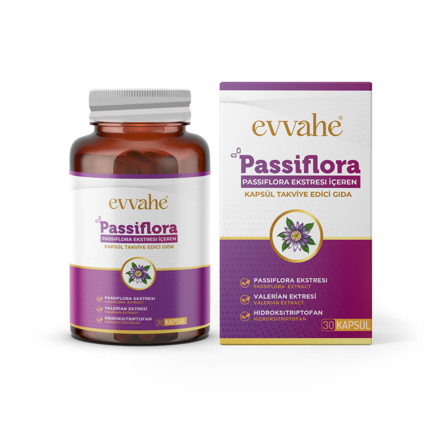 Passiflora & Valeriaan Capsules – Nurova