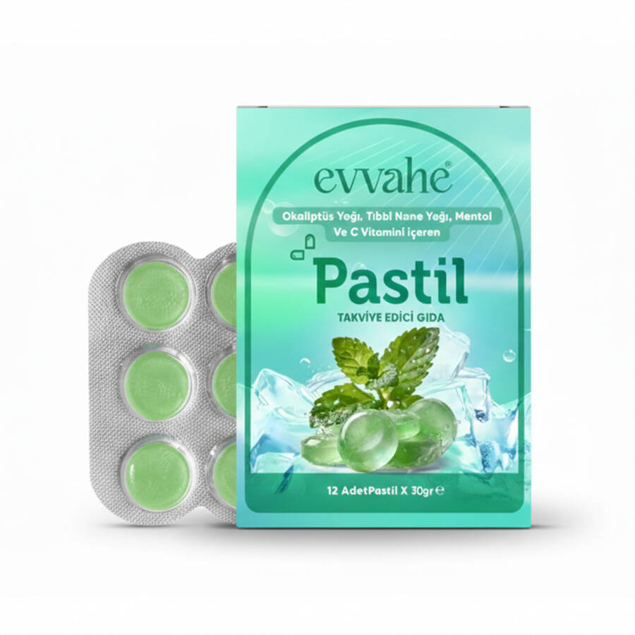 Eucalyptus & Pepermunt Pastilles met Vitamine C