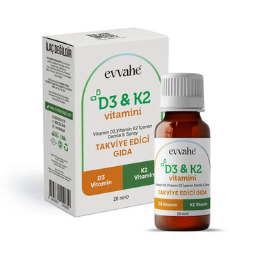 Evvahe Vitamine D3 K2 (20ml)